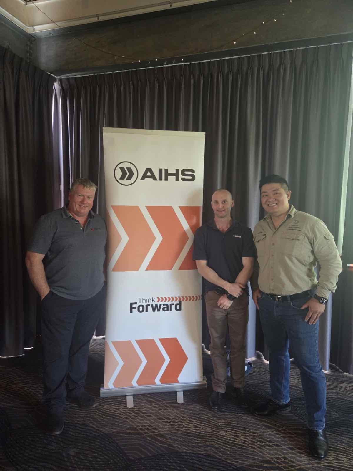 AECT team at the AIHS industry event