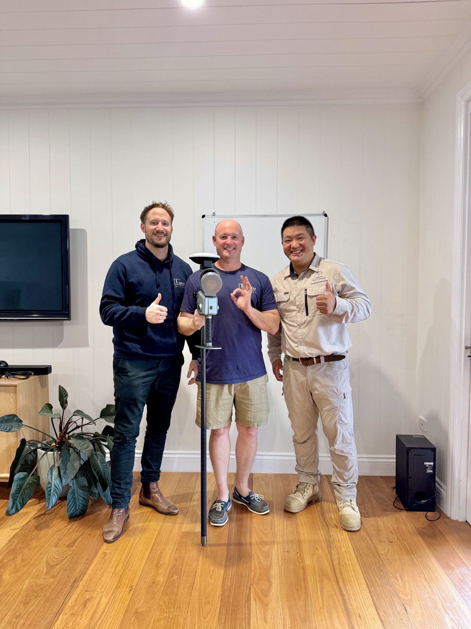 Scanner handover with client team