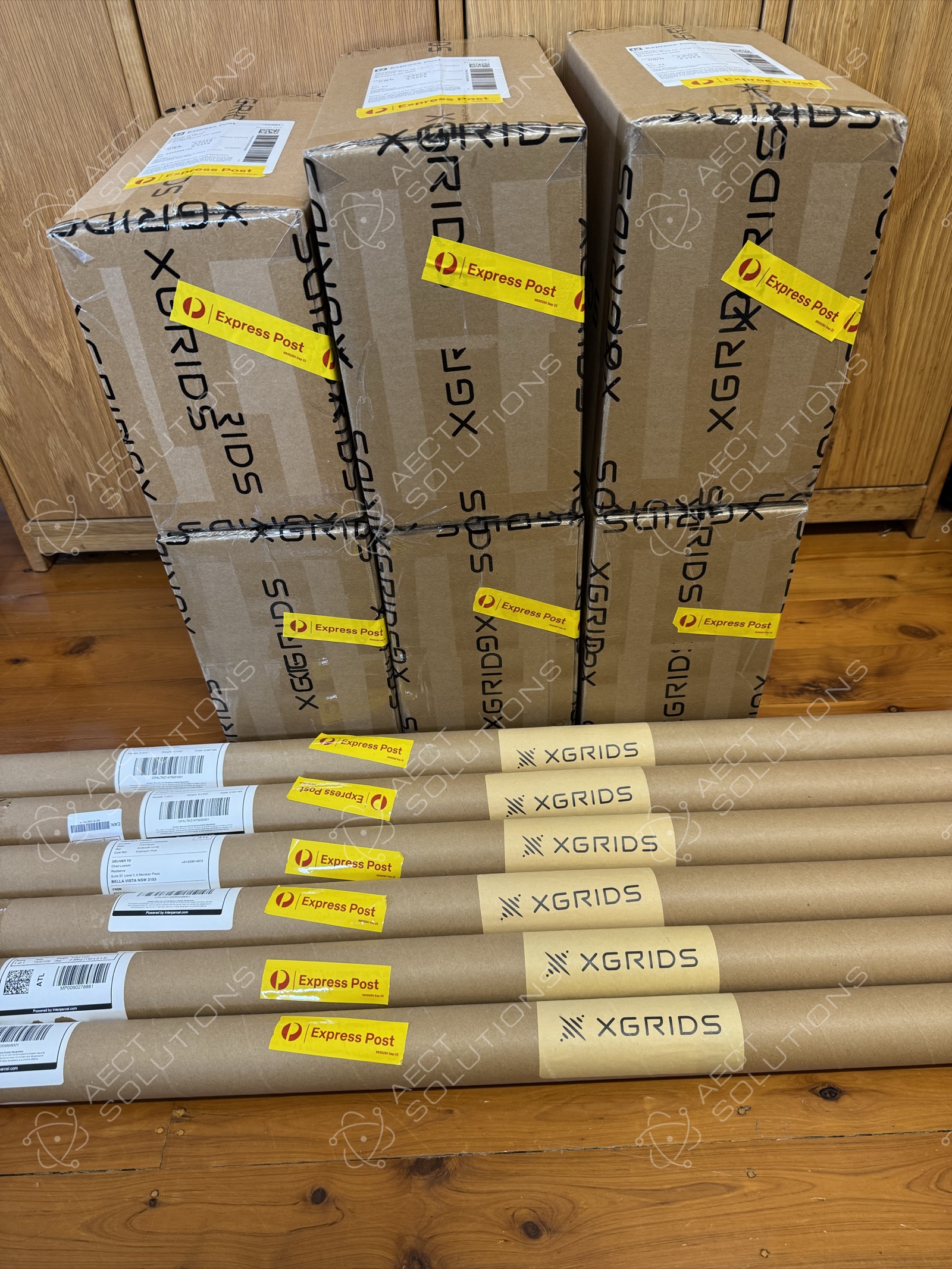 XGRIDS scanner stock on the shelf at AECT Queensland